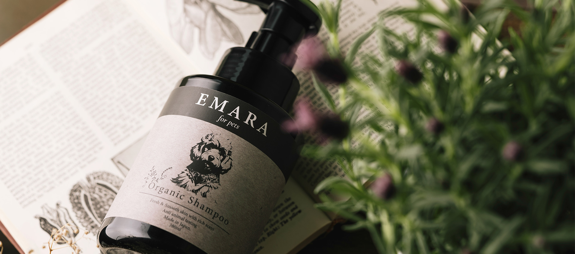 EMARA Organic Shampoo for pets