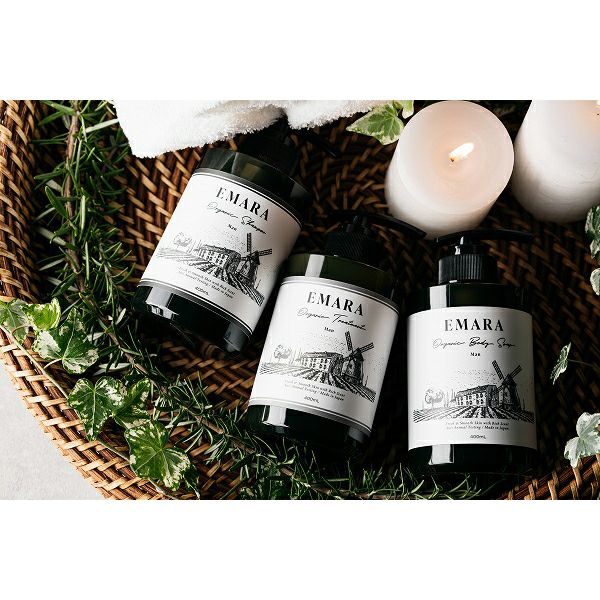 メンズ３本セットハーブとロウソクのイメージ