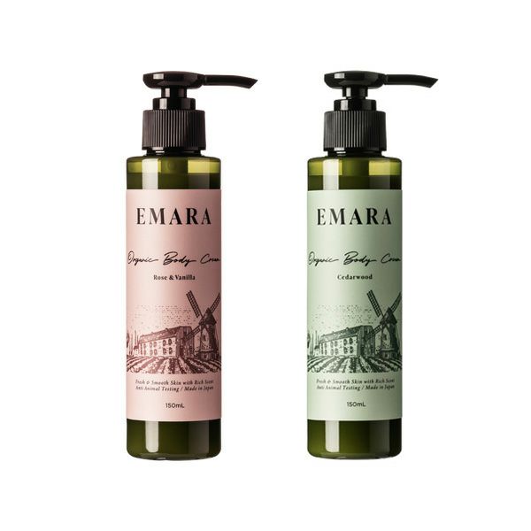 ボディークリームRose＆Vanilla Cedarwood 150ml 2本セット | EMARA