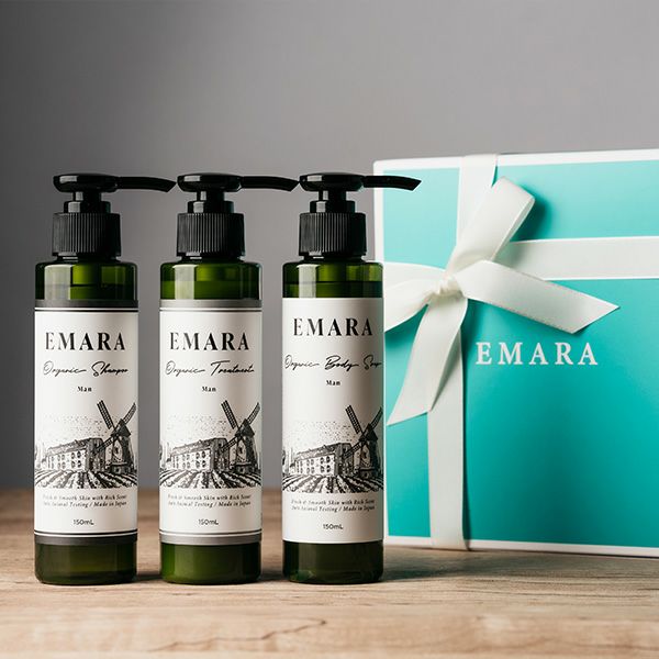 150mLメンズ３点セットギフトボックス前イメージ