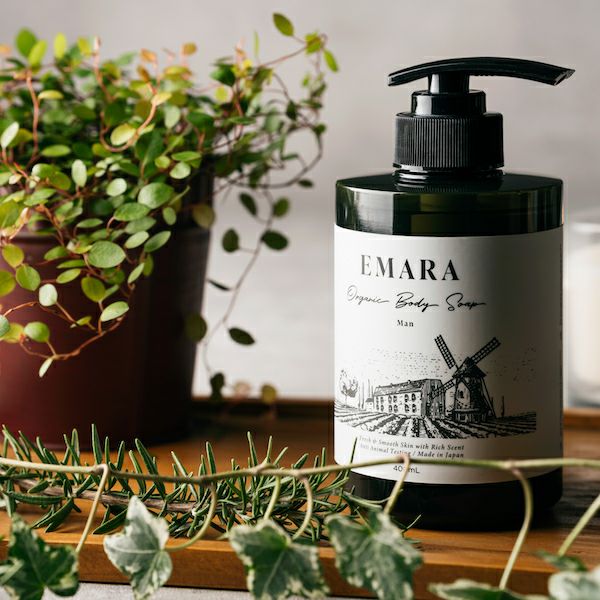 ハーブとメンズボディーソープイメージ