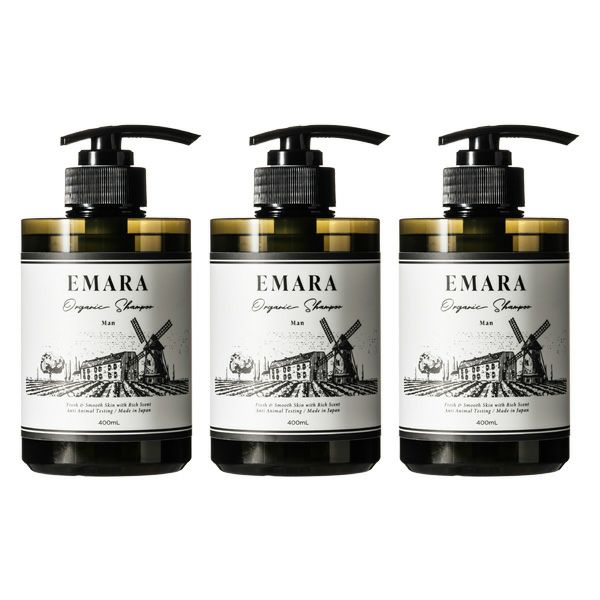 メンズシャンプー 400ml ３本セット